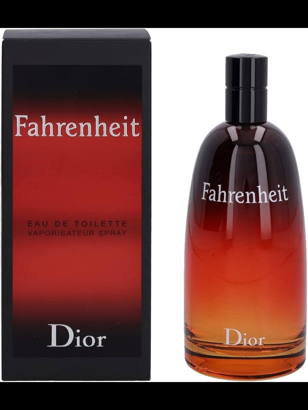 Dior Fahrenheit Ombre Bottle - Red to Orange